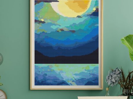 Moonlight Cross Stitch Kit For Cheap