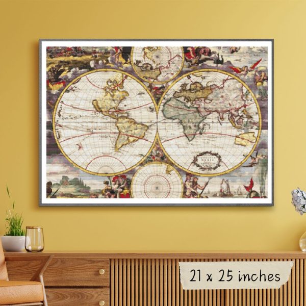 Nova Orbis Tabula Cross Stitch Pattern Discount