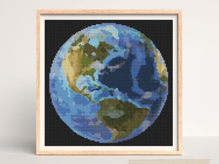 Earth Cross Stitch Pattern (SPACE02) For Discount