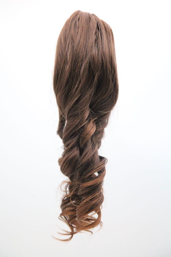 Erin - Futura Long & Wavy  Jaw Clip-In Ponytail Extension Online Hot Sale