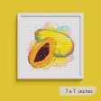 Papayas Cross Stitch Pattern Hot on Sale