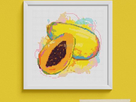 Papayas Cross Stitch Pattern Hot on Sale