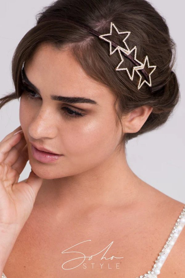 Rhinestone Star Trio Headband Online Sale