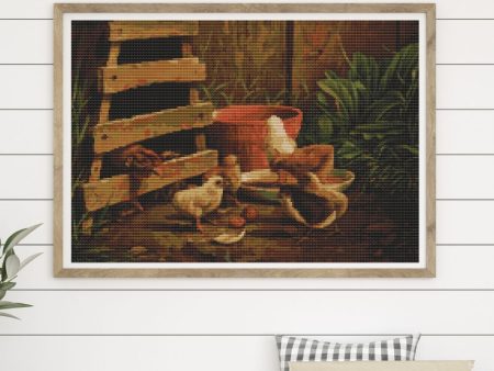 Barnyard Animals Cross Stitch Kit on Sale