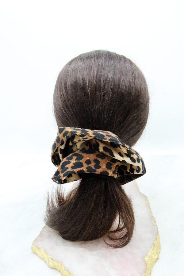 Leopard Print Hair Scrunchy Online Hot Sale