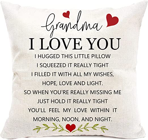 Grandma I Love You Pillow Hot on Sale