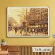 A Paris Street Scene Cross Stitch Kit Online now