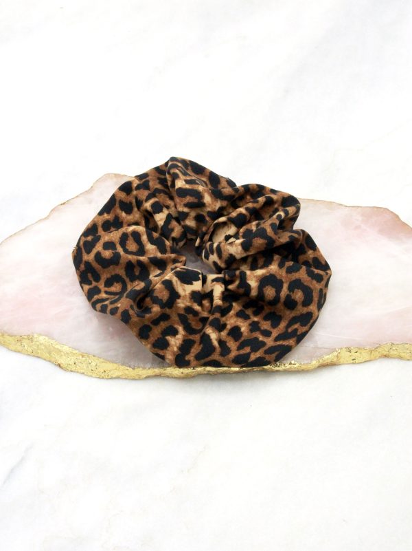 Leopard Print Hair Scrunchy Online Hot Sale