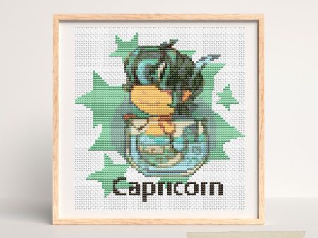 Capricorn Cross Stitch Pattern Online Sale