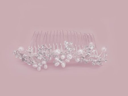 Blooming Spring Pearls Comb Discount