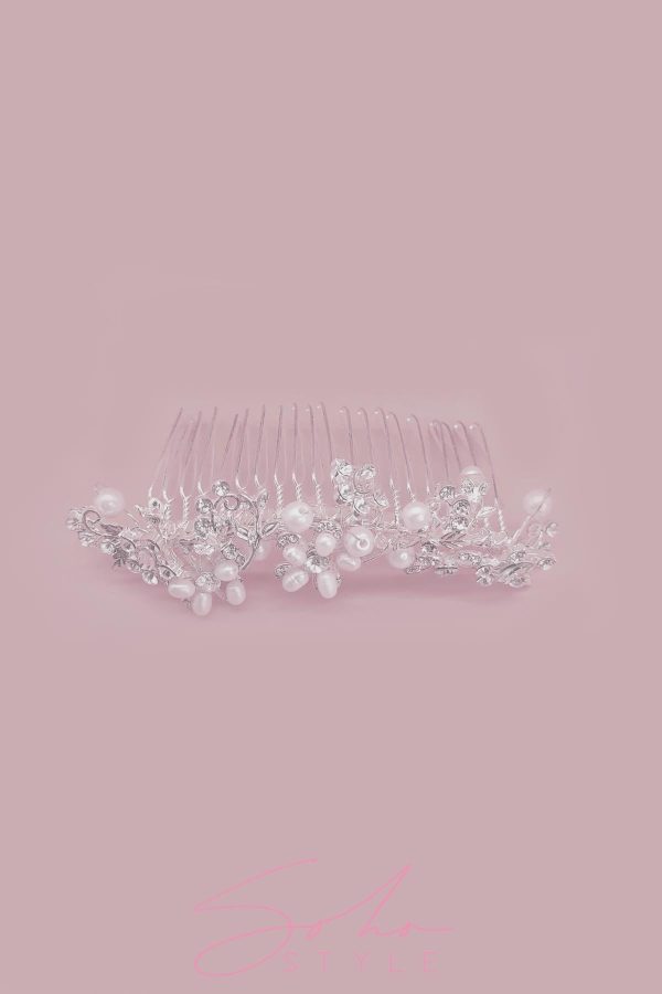 Blooming Spring Pearls Comb Discount