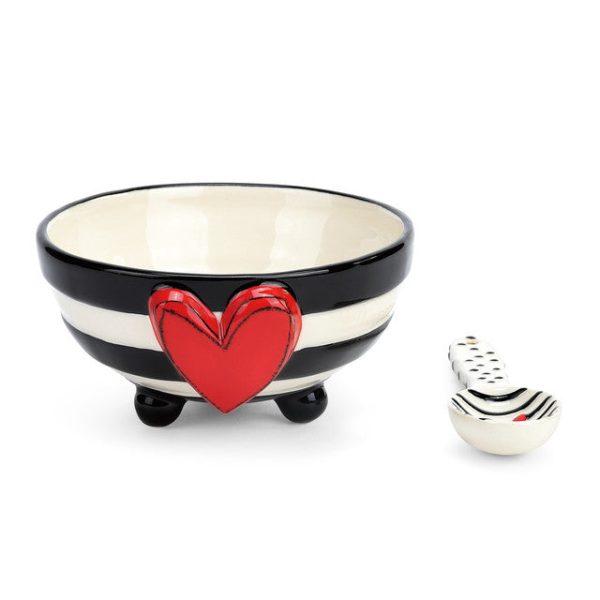 Candy Bowl with Spoon Cheap