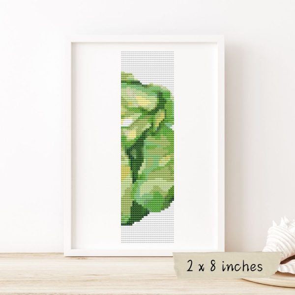 A Side of Cabbage Bookmark Cross Stitch Kit Sale