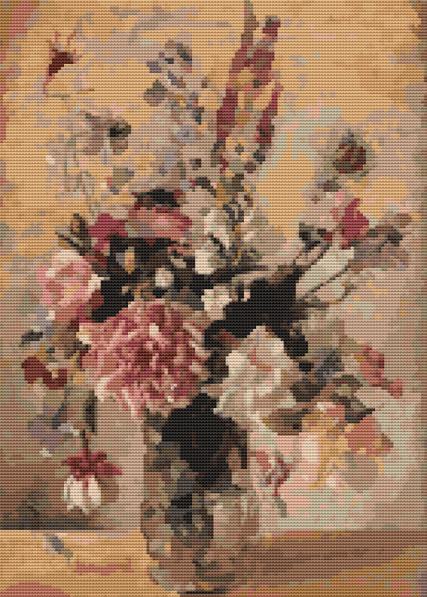 A Garden Bunch Cross Stitch Kit Online Sale