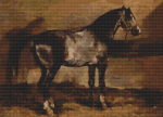 Gray Horse Cross Stitch Pattern Online now