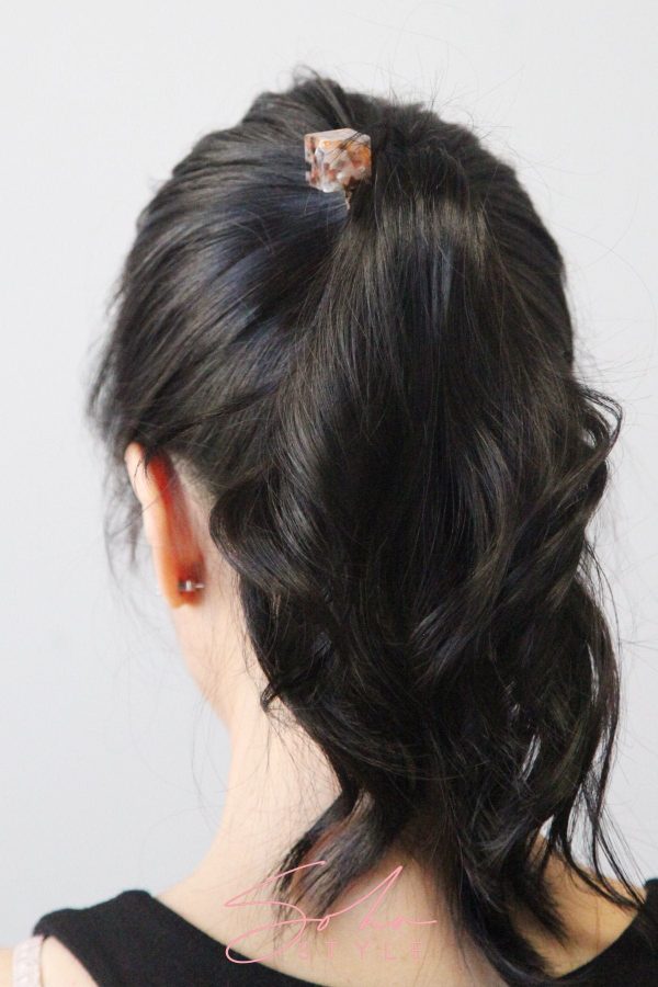 Marble Cube Ponytail Holder Online Hot Sale