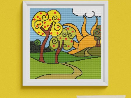 The Sun is Rising Cross Stitch Pattern Sale