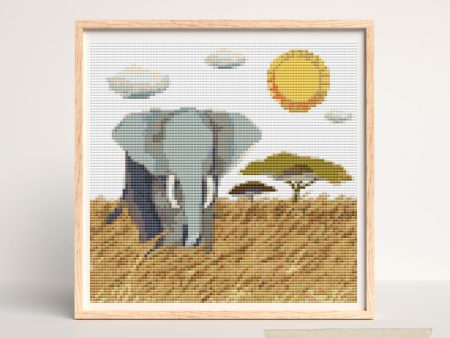 Pride of Africa Cross Stitch Pattern Sale