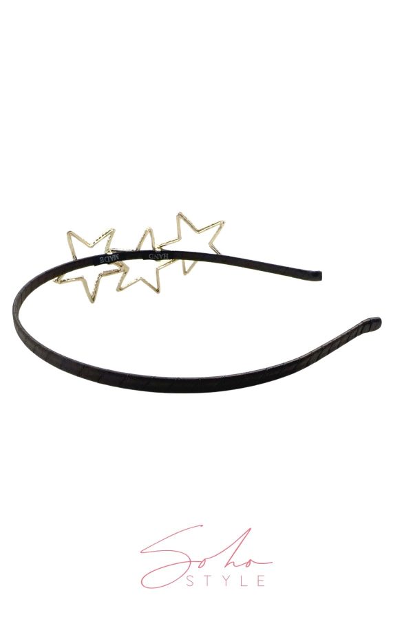 Rhinestone Star Trio Headband Online Sale