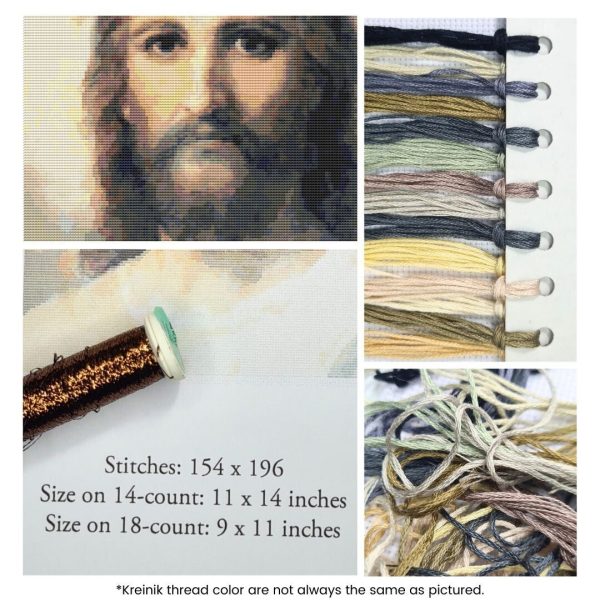 Jesus Cross Stitch Kit Fashion