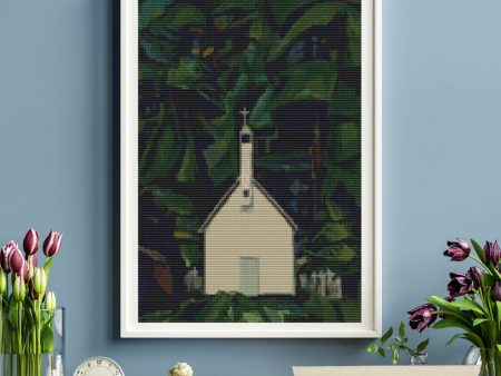 Indian Church Cross Stitch Pattern Cheap