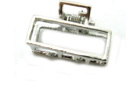 Modern Metal Rectangular Hair Jaw For Discount