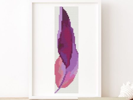 A Feather Bookmark Cross Stitch Kit Discount