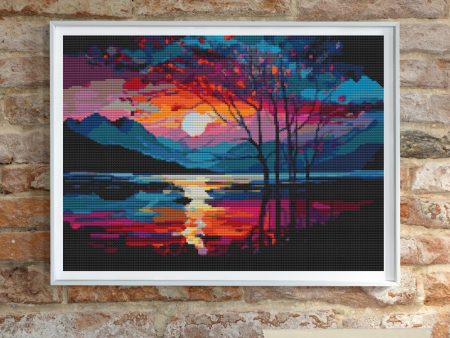 As the Sun Sets Cross Stitch Kit Cheap