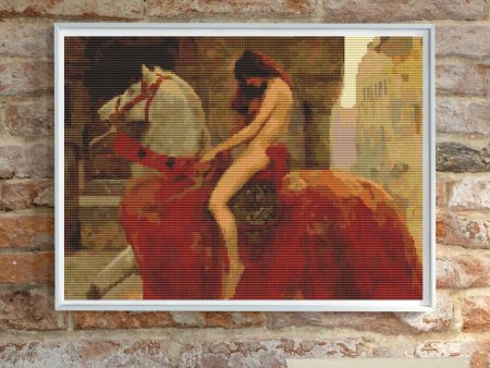 Lady Godiva Cross Stitch Kit Online