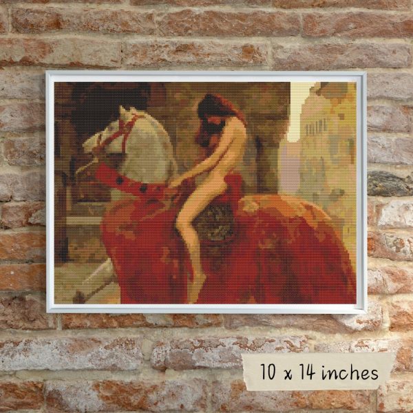 Lady Godiva Cross Stitch Kit Online