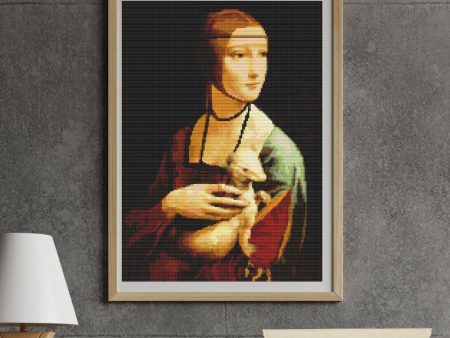 Lady with an Ermine Cross Stitch Kit Online Sale