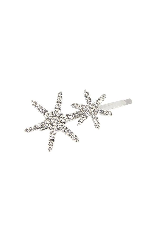 Twin Stars Crystal Bobby Pin For Sale