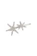 Twin Stars Crystal Bobby Pin For Sale