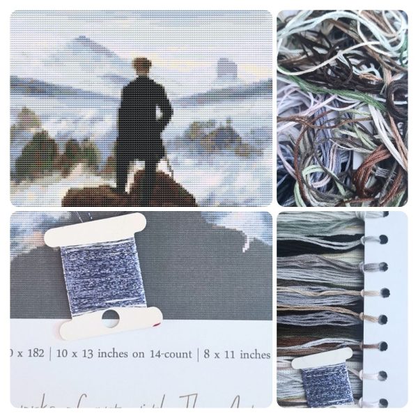 Wanderer above the Sea of Fog Cross Stitch Kit Fashion