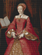 Portrait of Elizabeth I as a Princess Cross Stitch Kit Sale