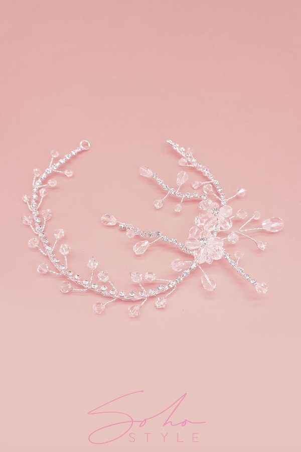 Diamond Tree Branch Hair Crown Fashion