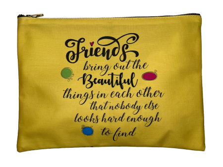 Pouch with Beautiful Saying on Sale