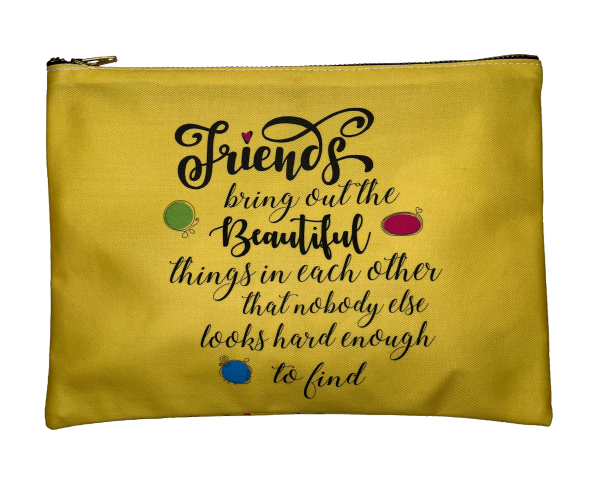 Pouch with Beautiful Saying on Sale