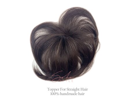 Tyler - 7  Vegan   Futura Short Hair Clip-In Top Piece Extension Online