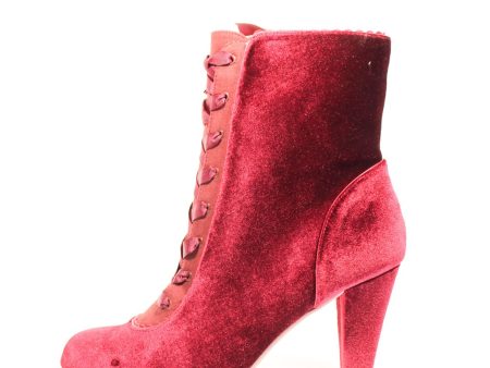 Victoria Velvet Booties Online