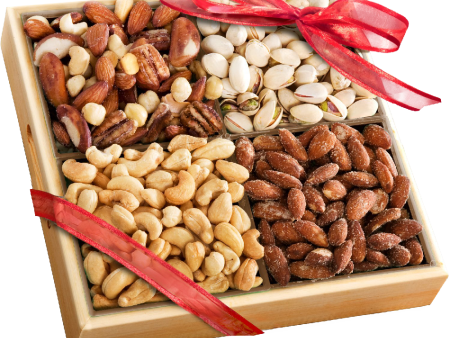 Golden State Fruit Savory Favorites Assorted Nuts Gift Tray Sale