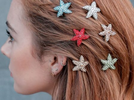 Summer Starfish Magnetic Barrette Cheap