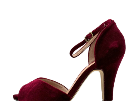 Lola Velvet Heels Online Sale