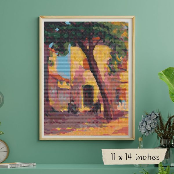 Landscape from Saint Tropez Cross Stitch Kit Online