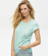 Michael Stars Mint Green Scoop Neck Tee Cheap