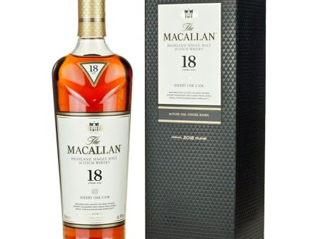 The Macallan 18 Year Old Sherry Oak Scotch Whisky Sale