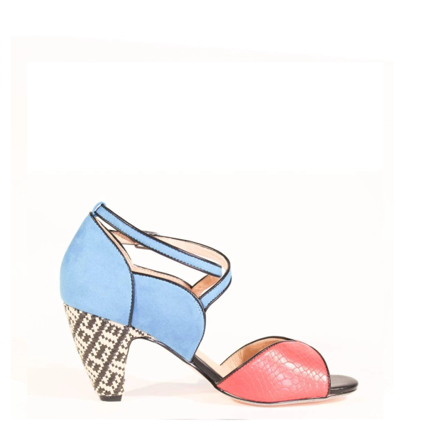 Nelly Colorblock Heels Sale