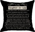 Daughter-In-Law Pillow Fashion