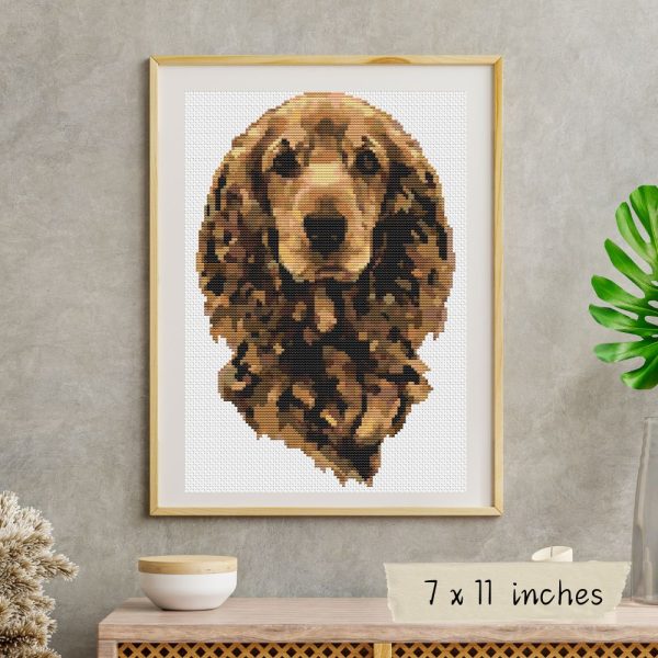 Portrait of a Dog Cross Stitch Kit Sale