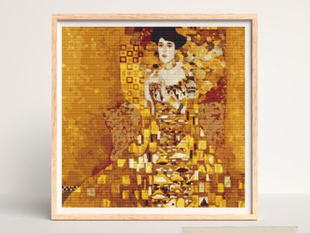 Portrait of Adele Bloch Bauer Cross Stitch Kit Online now